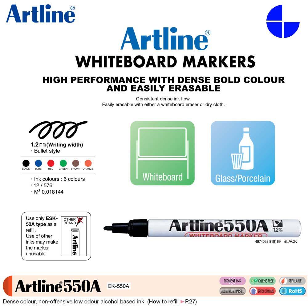 Artline 550A Whiteboard Marker