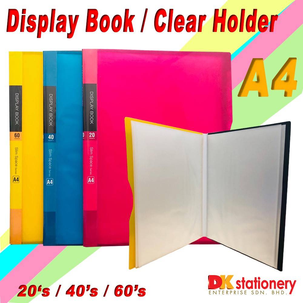 CBE A4 Display Book / Pocket File