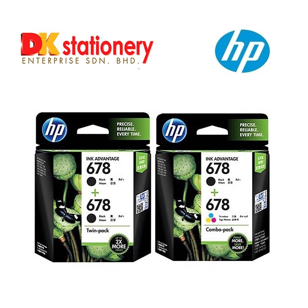 Hp 678 ink best sale